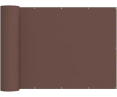 Balkono privatumo ekranas 180 x 200 cm Audinys su PU danga Ruda
