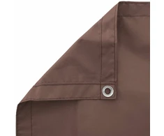 Balkono uždanga 180 x 400 cm Audinys su PU danga Ruda