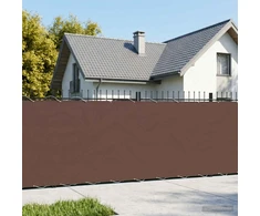 Balkono privatumo ekranas 180 x 700 cm Audinys su PU danga Ruda