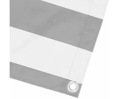 Balkono privatumo ekranas 200 x 800 cm Audinys su PU danga