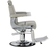 Activeshop Barberio kėdė Gabbiano Visionerio pilka su chromo rėmu