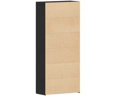 Batu skrynia Juoda 80 x 35.5 x 180 cm Apdirbta mediena