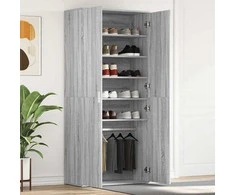 Batu skrynia Pilkas Sonoma 80 x 39 x 178 cm Apdirbta mediena