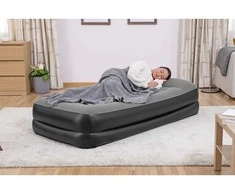 Bestway Pripučiamas čiužinys su įmontuota pompa 191x97x46cm