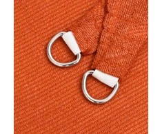 Burė nuo saulės, oranžinės spalvos, 3x4,5m, HDPE, 160g/m²