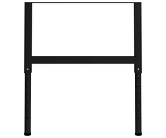Darbastalio rėmai 2vnt juodi 85x(69-955)cm metalas