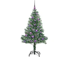Dirbtinė Kalėdų Eglė Su Sniegu ir LED Šviesa su 150 LED 150 cm