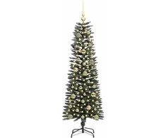 Dirbtinė Kalėdų eglutė Žalia 150 cm PVC, plastikas ir plienas