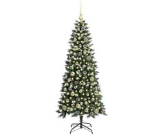 Dirbtinė Kalėdų eglutė Žalia 150 cm PVC, plastikas ir plienas