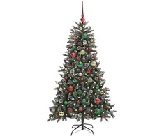Dirbtinė Kalėdų eglutė Žalia 150 cm PVC, plastikas ir plienas