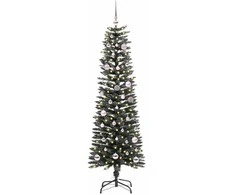 Dirbtinė Kalėdų eglutė Žalia 150 cm PVC, plastikas ir plienas