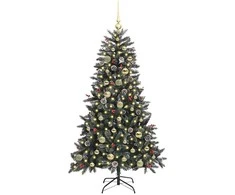 Dirbtinė Kalėdų eglutė Žalia 150 cm PVC, plastikas ir plienas