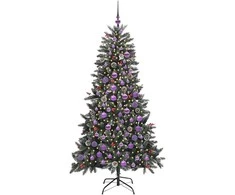 Dirbtinė Kalėdų eglutė Žalia 180 cm PVC, plastikas ir plienas