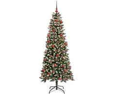Dirbtinė Kalėdų eglutė Žalia 180 cm PVC, plastikas ir plienas