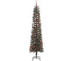 Dirbtinė Kalėdų eglutė Žalia 210 cm PVC, plastikas ir plienas