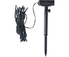 Dirbtiniai buksmedžio krūmai su LED lemputėmis 2vnt. žalia 22cm