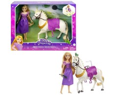 DISNEY PRINCESS Lėlės Auksaplaukės ir žirgo rinkinys