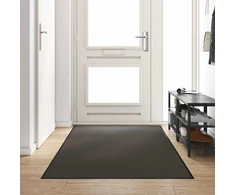 Durų kilimėlis Antracito ir juoda 120 x 250 cm 100% poliamidas