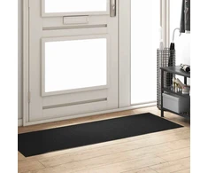 Durų kilimėlis Juoda 60 x 180 cm 100% poliamidas