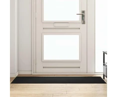 Durų kilimėlis Juoda 60 x 180 cm 100% poliamidas