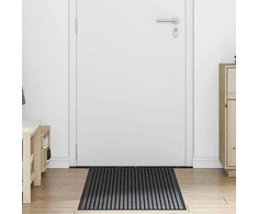 Durų kilimėlis Juoda 60 x 180 cm Polipropilenas