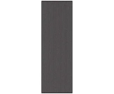 Durų kilimėlis Juoda 60 x 180 cm Polipropilenas