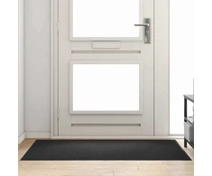 Durų kilimėlis Juoda 90 x 150 cm 100% poliamidas