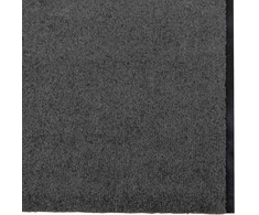 Durų kilimėlis Kita Antracito ir juoda 120 x 350 cm