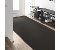 Durų kilimėlis Juoda 120 x 250 cm 100% poliamidas