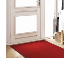 Durų kilimėlis Raudona ir Juoda 120 x 400 cm Poliamidas ir PVC