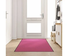 Durų kilimėlis Rožinė ir Juoda 120 x 250 cm 100% poliamidas
