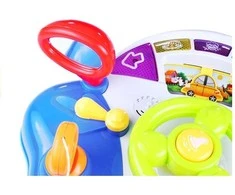 Interaktyvus edukacinis vairas vaikams Lean Toys
