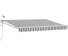 Elektrinė ištraukiama pavėsinė Antracito ir baltos 3 x 2,5 m