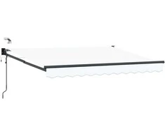 Elektrinė ištraukiama pavėsinė Baltas 3,5 x 2,5 m