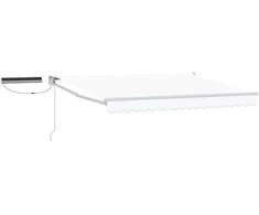 Elektrinė ištraukiama pavėsinė Baltas 3,5 x 2,5 m