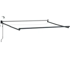 Elektrinė ištraukiama pavėsinė Geltonas ir Pilkas 25 x 2 m