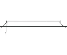 Elektrinė ištraukiama pavėsinė oranžinė ir ruda 400 × 300 cm