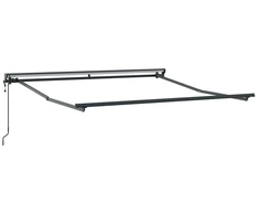 Elektrinė ištraukiama pavėsinė Taupe 4 × 3,5 m