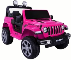 Dvivietis vaikiškas elektromobilis Lean Cars Jeep FT-938, rožinis