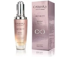 Atkuriamasis, drėkinamasis veido eliksyras Casmara Infinity Oil Eliksyras, tinka ypač sausai, brandžiai veido odai, 50 ml