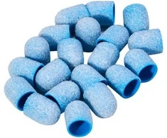 Exo mėlynas abrazyvinis dangtelis 10 mm/80 20 vnt