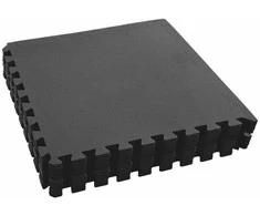 Baseino grindų kilimas 12 pcs Juoda 4,32 ㎡ EVA puta