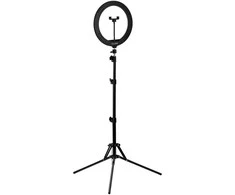 GLOW žiedinė lempa 13" RGB bsc su stovu 10W