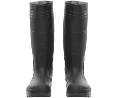 Guminiai batai, juodos spalvos, PVC, 40 dydžio