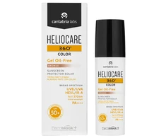 Heliocare 360 oil-free apsauginis gelis nuo saulės spf50+ 50 ml bronze