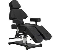 Activeshop Kosmetologinis tatuiruočių krėslas Pro Ink 605 Juodas