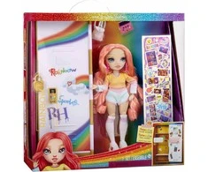 MGA Rainbow High Lėlė Rainbow aukšta spintelė ir lėlės žaidimų rinkinys