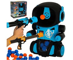 Alkanas robotas taikinys šaudymo arkadinis žaidimas rinkinys pistoletas + kamuoliukai