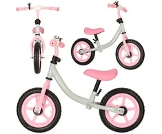 Balansinis dviratukas Trike Fix, Baltos su rožine spalvos