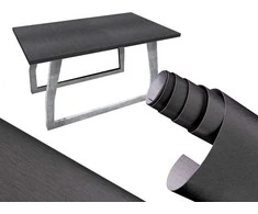 DWM Folijos ritinys metalinis šlifuotas grafitas 1,52x30 m